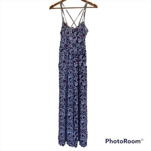 Anthropologie Sloan Rouge Floral Jumpsuit, Size X Small